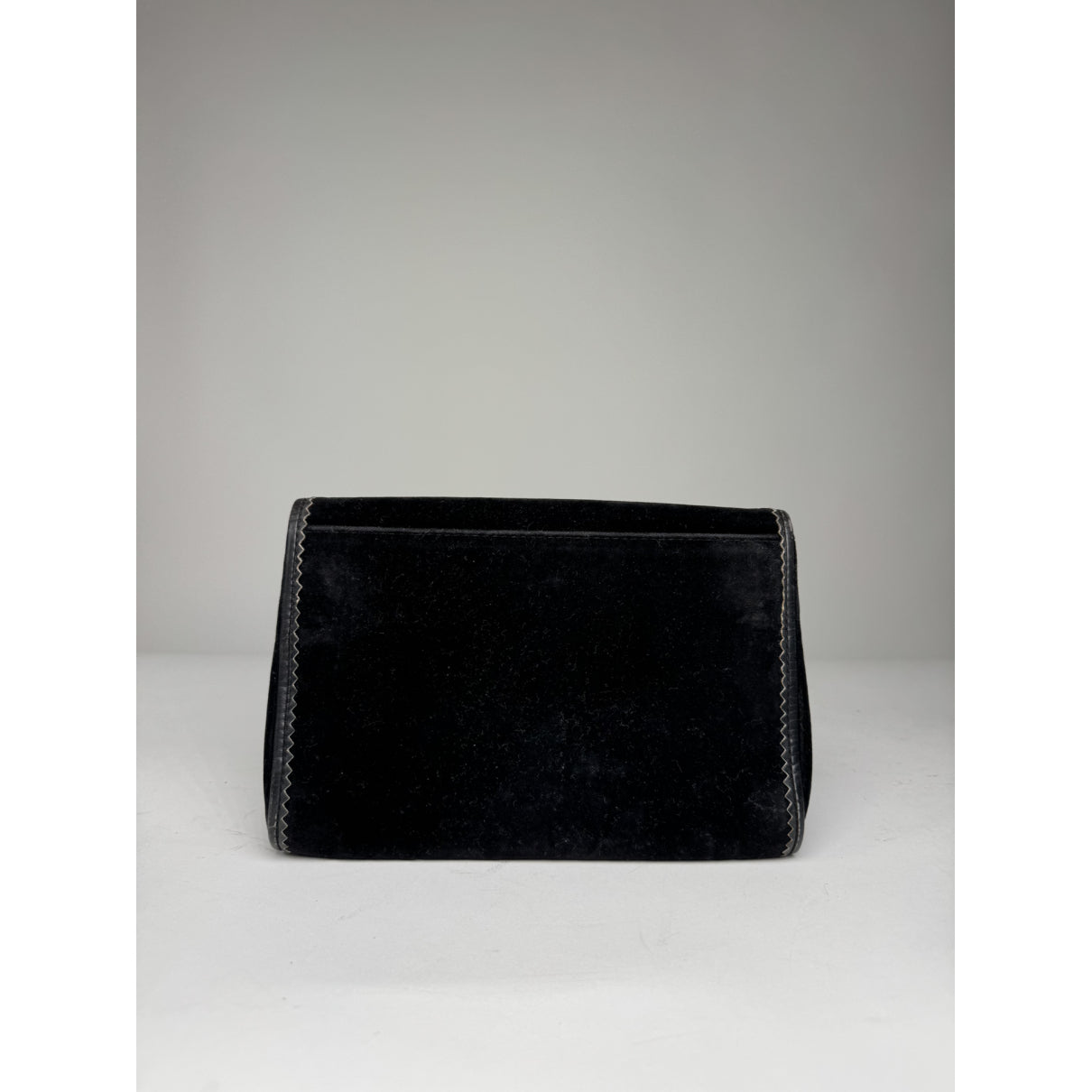 Givenchy Bow Cut Black Leather Clutch Bag image 2