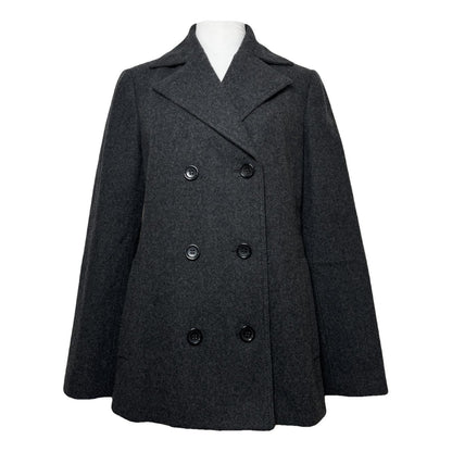 Burberry Kensington Anthracite Wool Trench Coat image 1