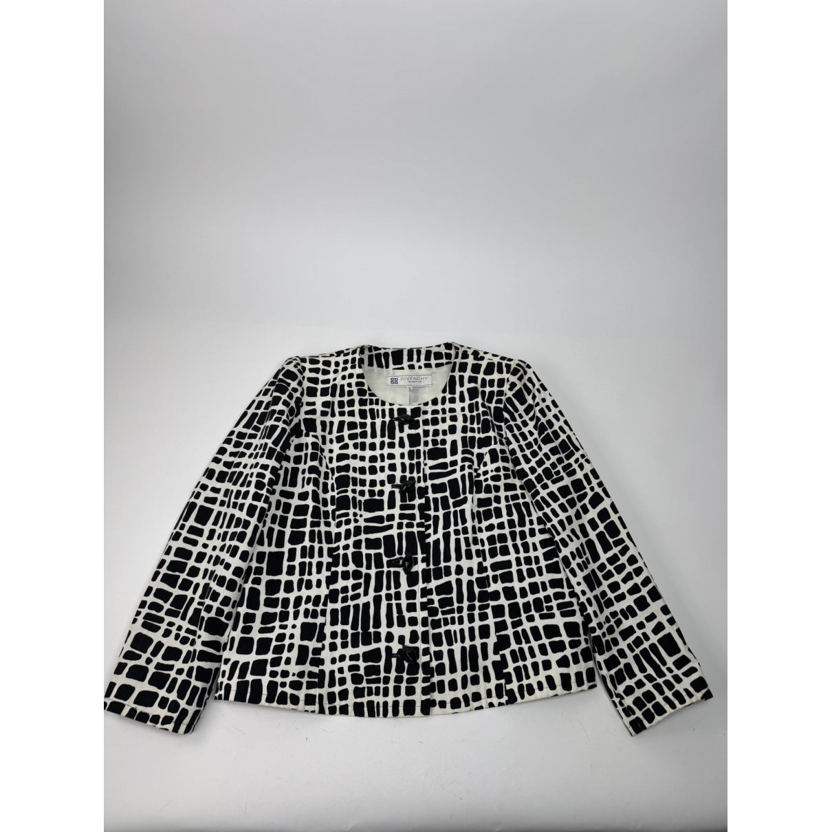 Givenchy Black Silk Trench Coat image 3