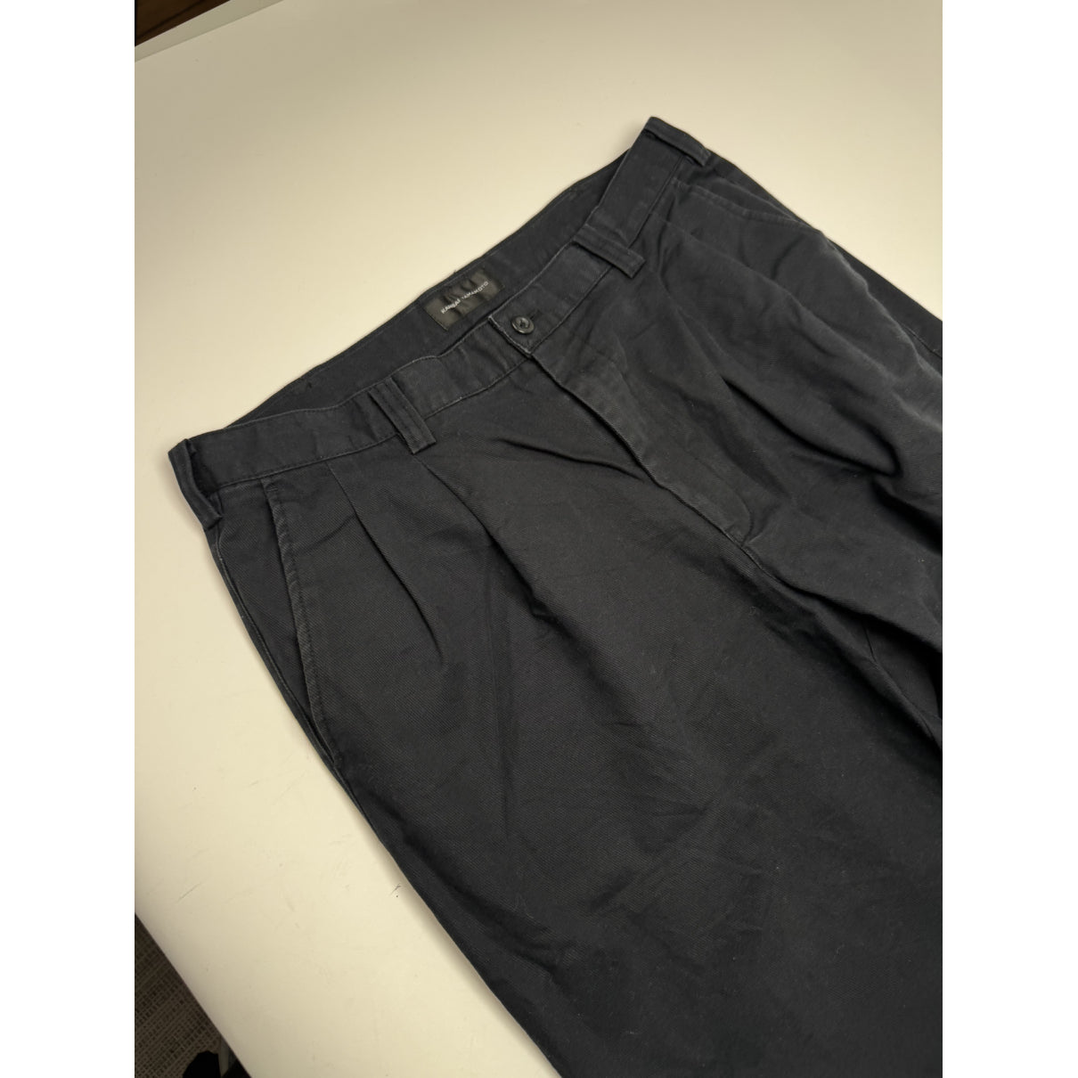 Kansai Yamamoto Navy Cotton Trouser image 2