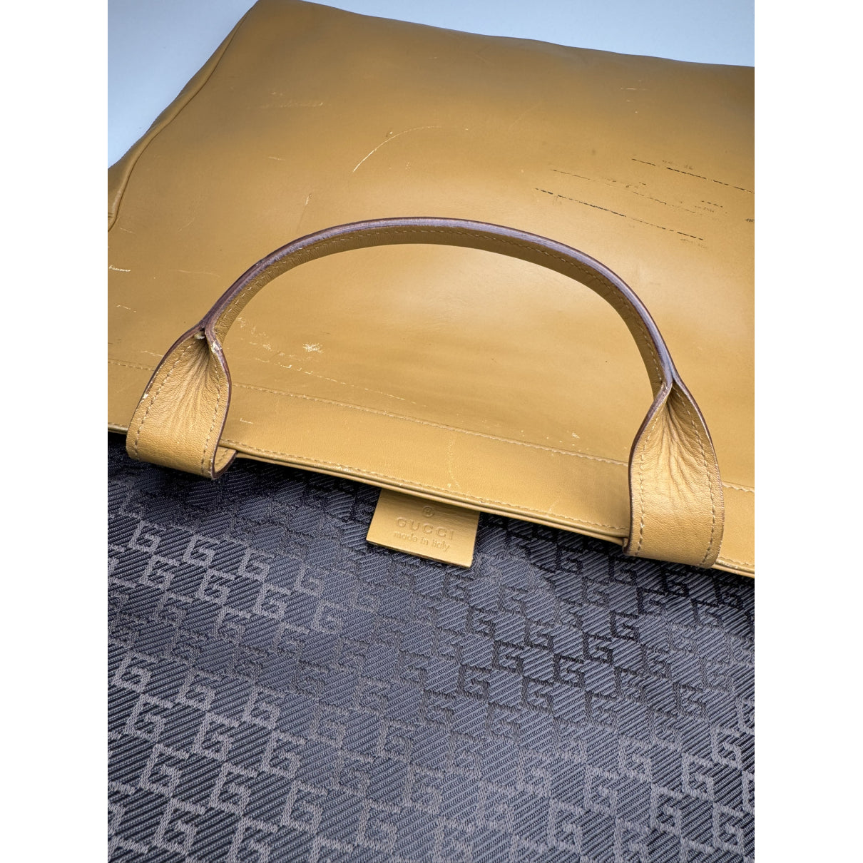 Gucci Jackie 1961 Brown Leather Handbag image 3