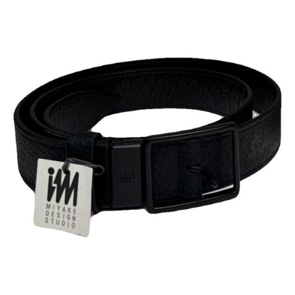 Issey Miyake Black Leather Belt image 1
