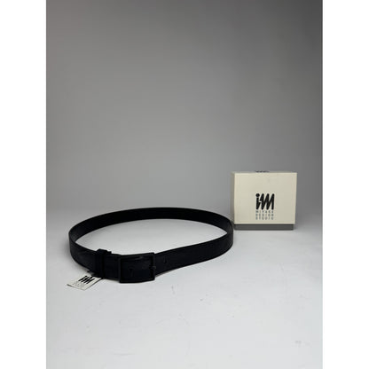 Issey Miyake Black Leather Belt image 2