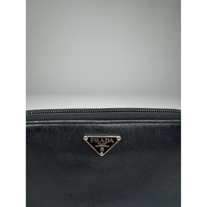 Prada Tessuto  Black Leather Wallet image 5
