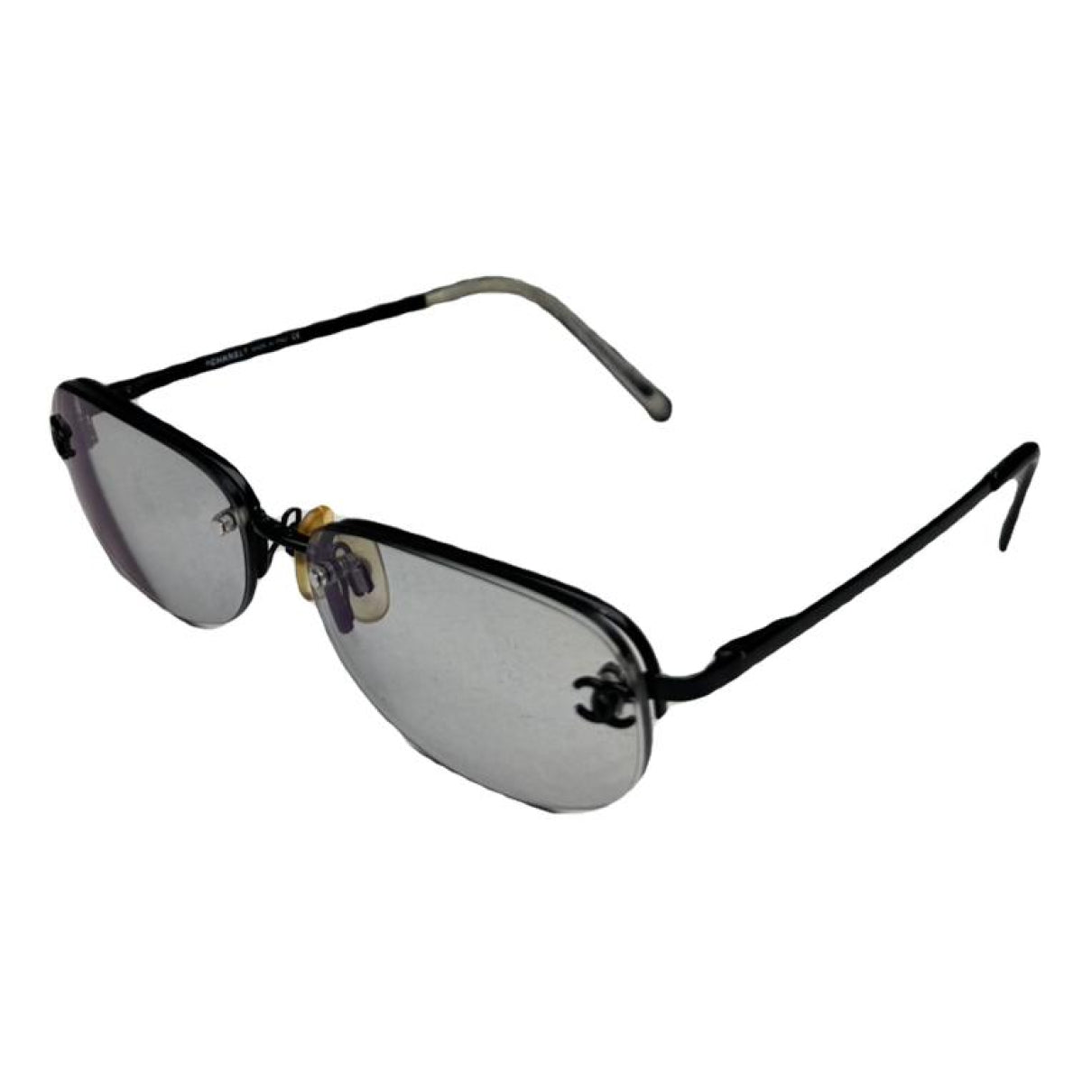 Chanel Anthracite Metal Sunglasses image 1
