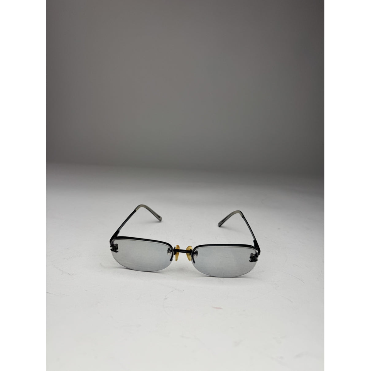 Chanel Anthracite Metal Sunglasses image 2