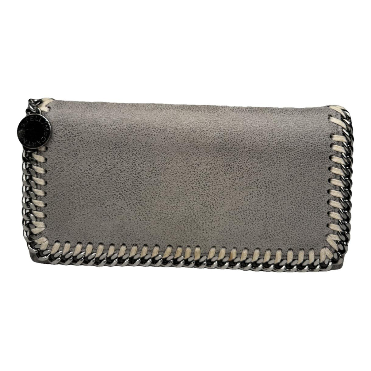 Stella McCartney Grey Leather Wallet image 1