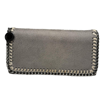 Stella McCartney Grey Leather Wallet image 1