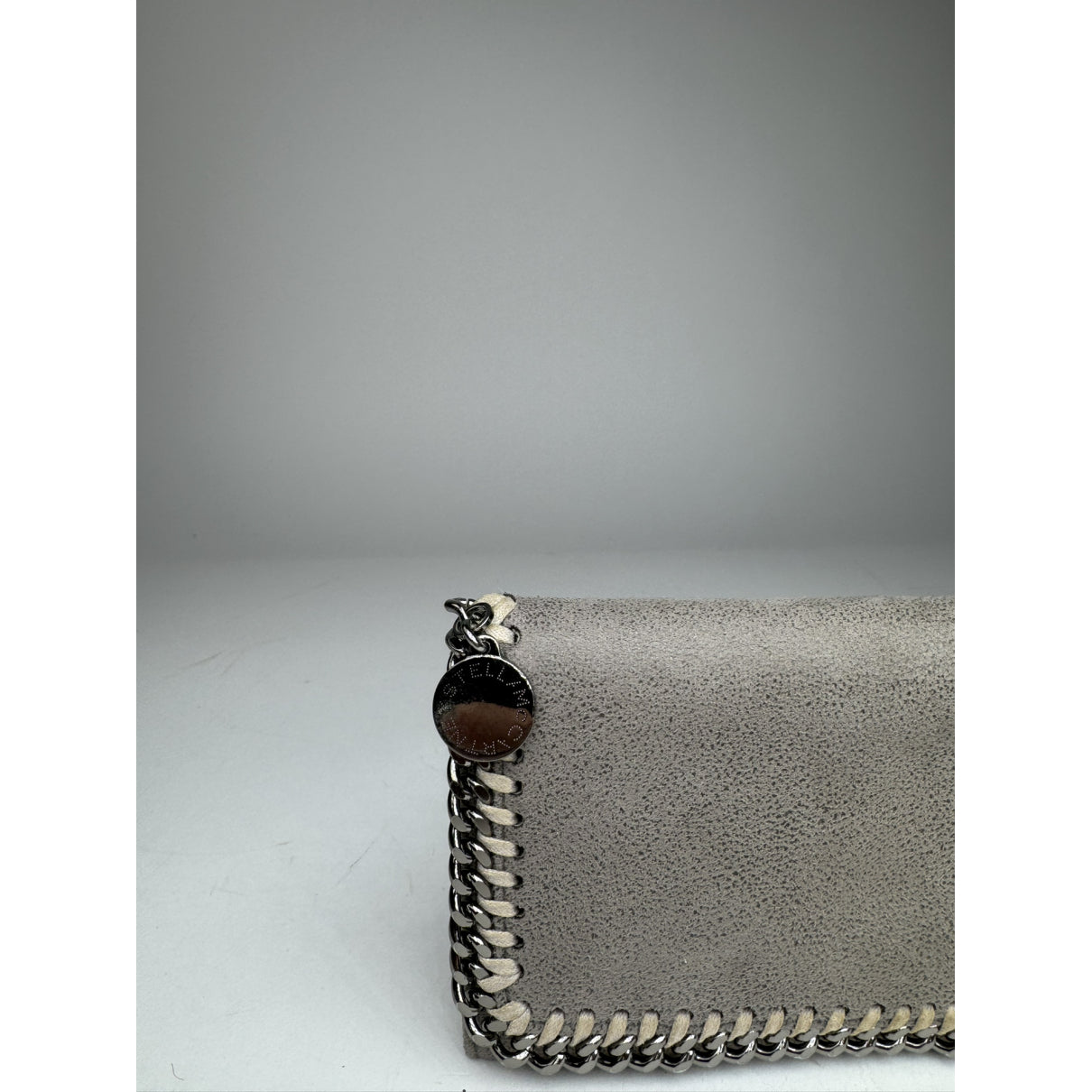 Stella McCartney Grey Leather Wallet image 2