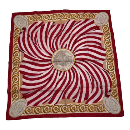 Dior Mitzah ABCDior Red Silk Scarf image 1
