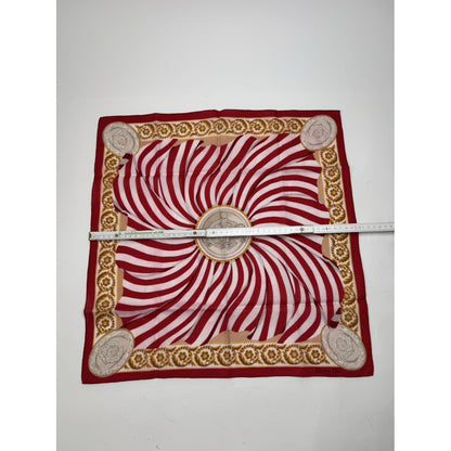 Dior Mitzah ABCDior Red Silk Scarf image 5