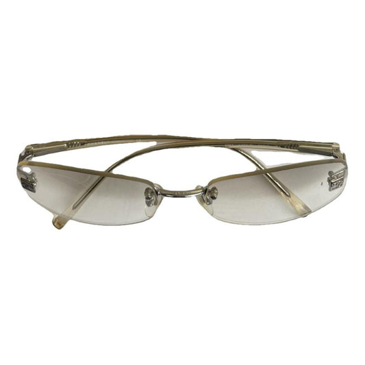 Chanel Silver Metal Sunglasses image 1