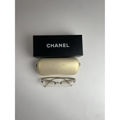 Chanel Silver Metal Sunglasses image 2