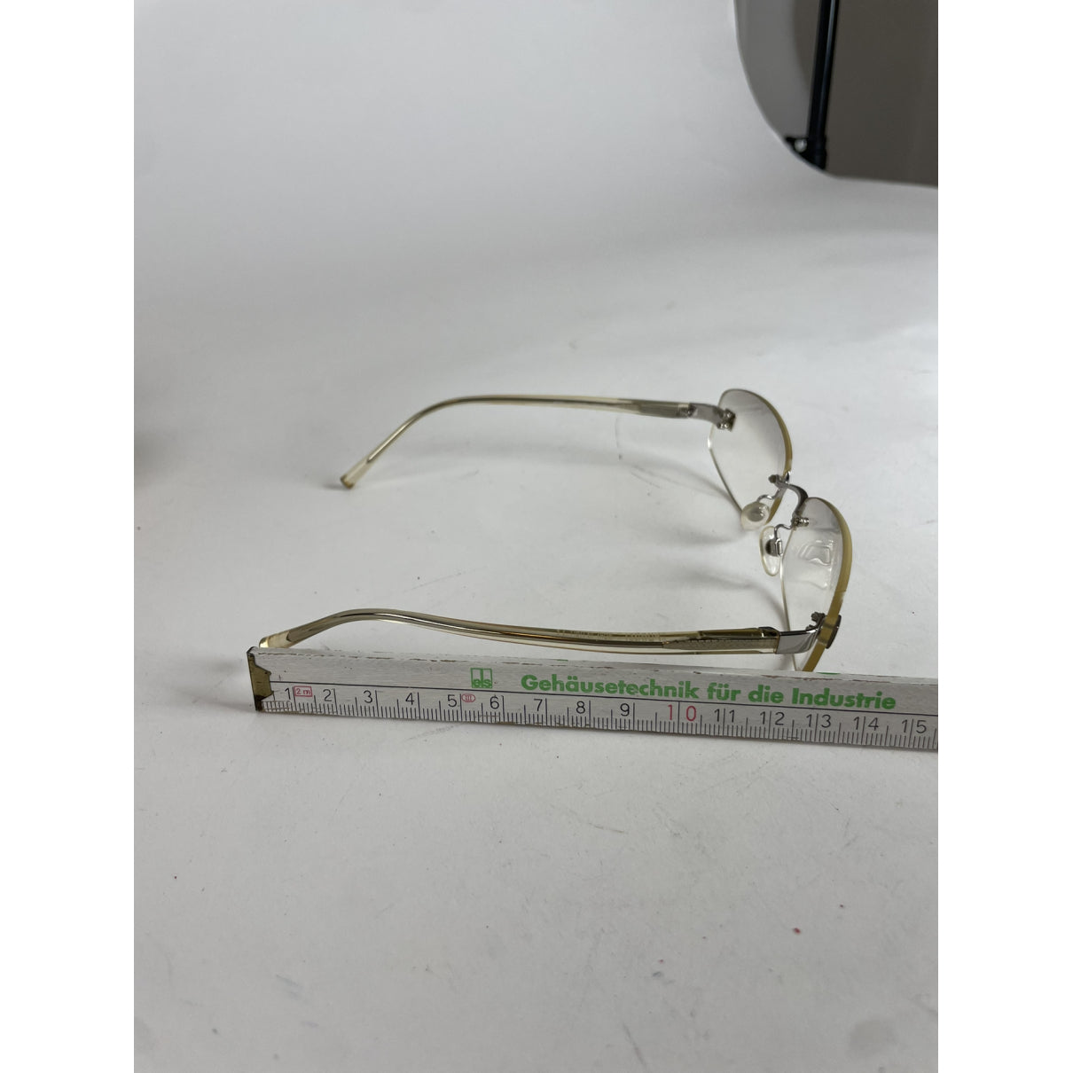 Chanel Silver Metal Sunglasses image 4