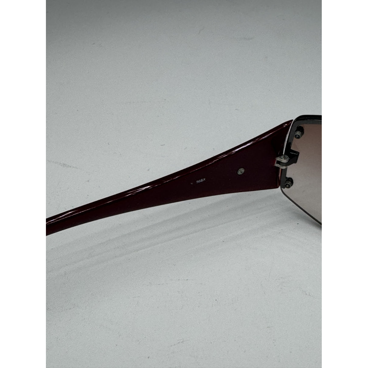 Celine Purple Plastic Sunglasses image 2