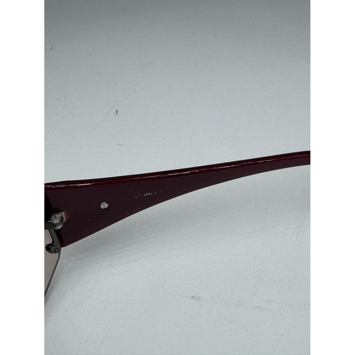 Celine Purple Plastic Sunglasses image 4