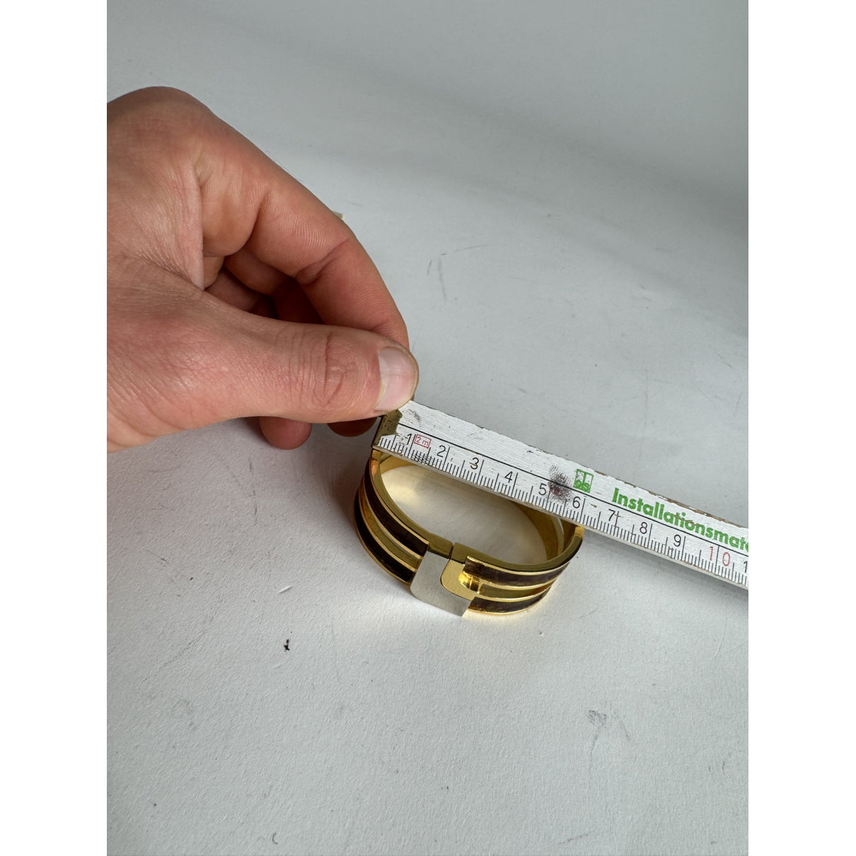 Loewe Twist Gold Steel Bracelet image 3