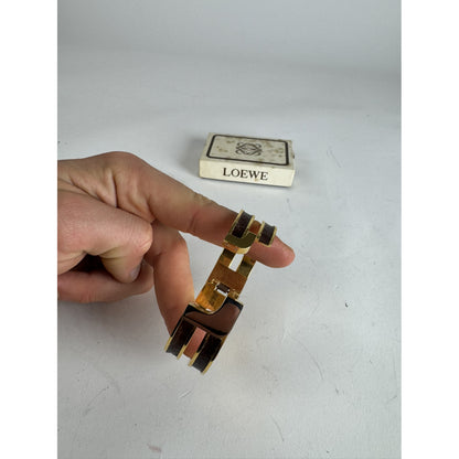 Loewe Twist Gold Steel Bracelet image 4