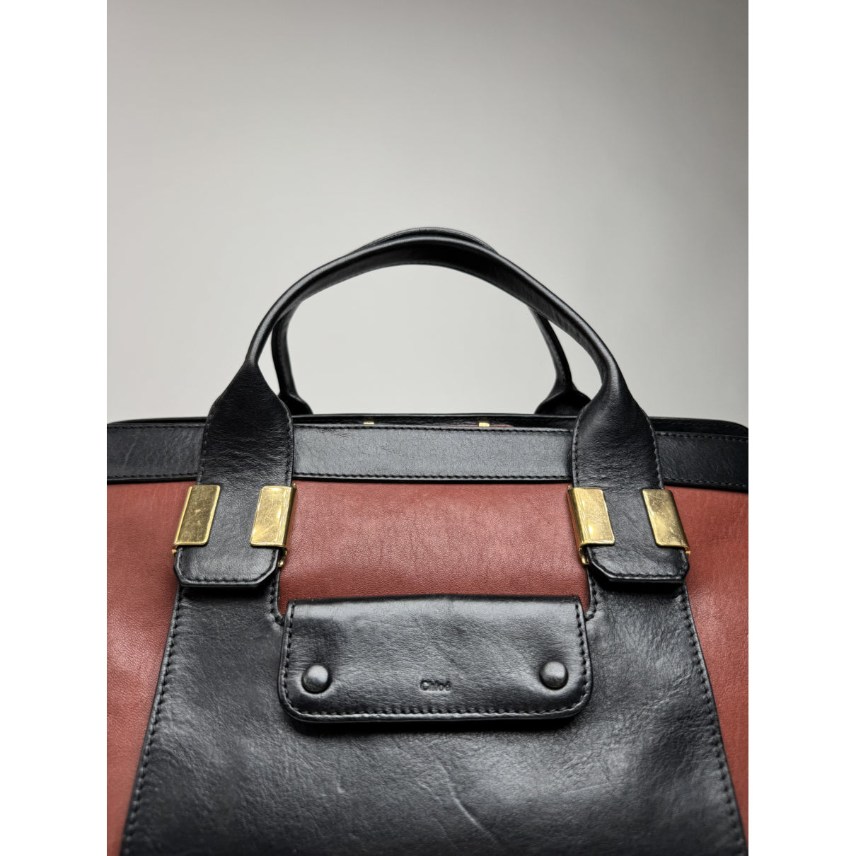 Chloé Black Leather Handbag image 2