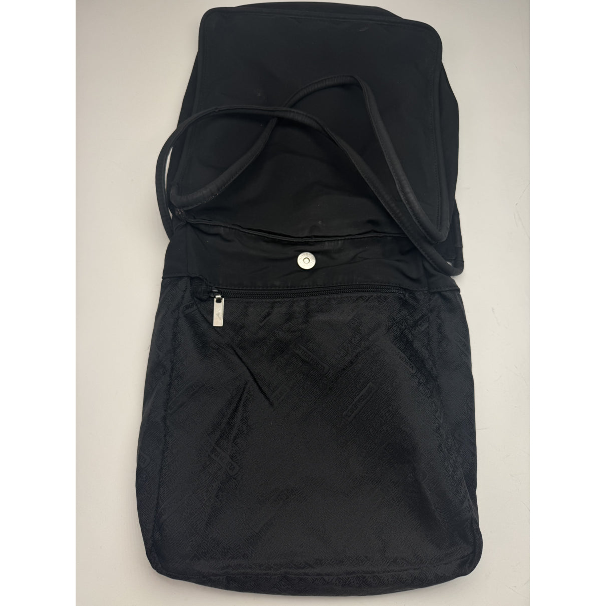 Bottega Veneta Veneta Black Cotton Handbag image 4