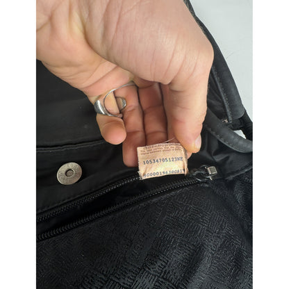 Bottega Veneta Veneta Black Cotton Handbag image 5