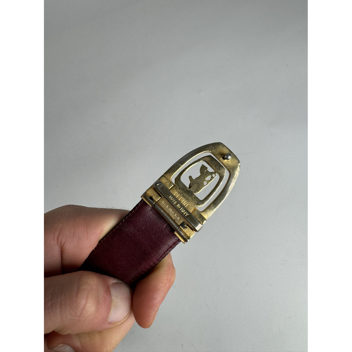 Celine Triomphe Belt image 3