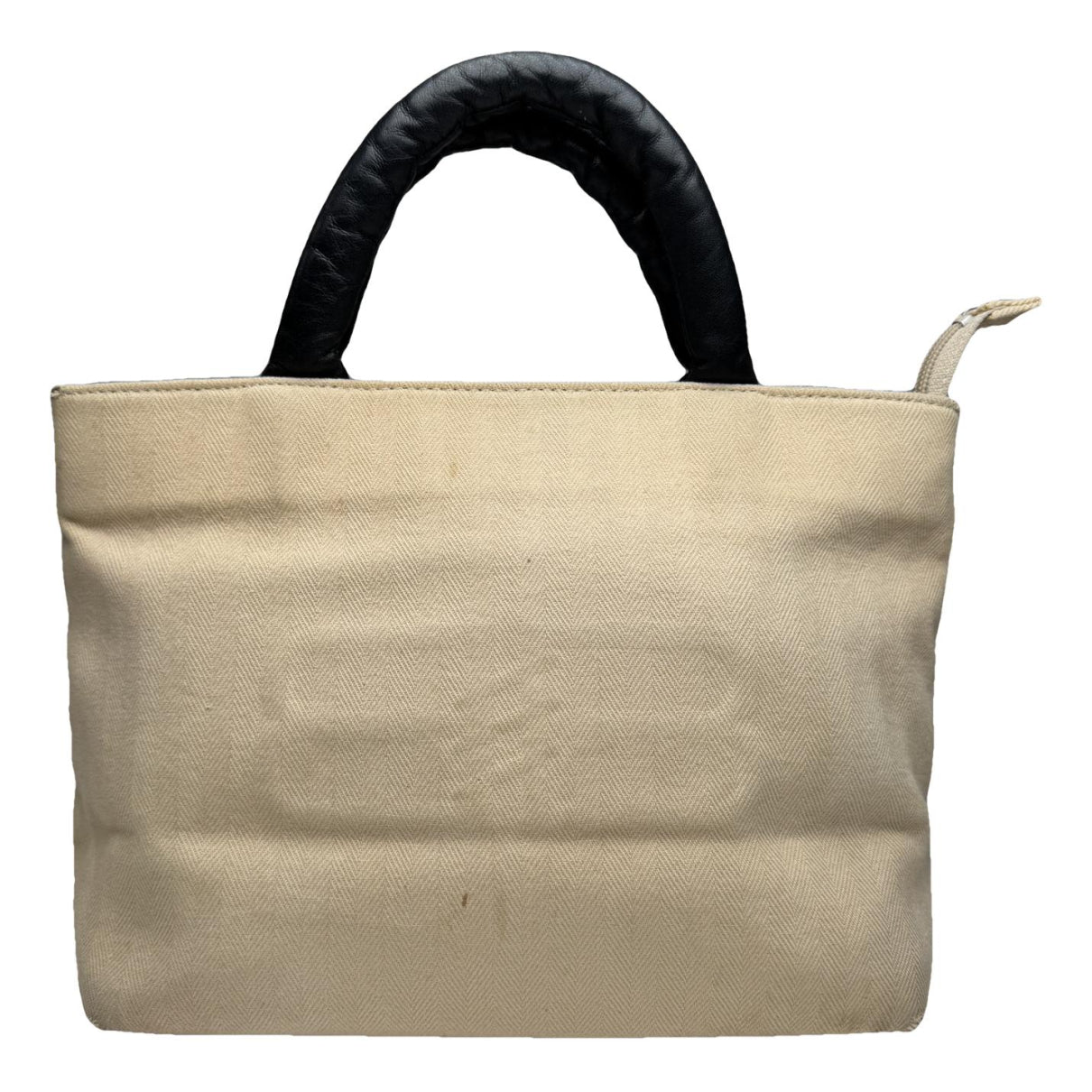 Balenciaga City Beige Cotton Handbag image 1