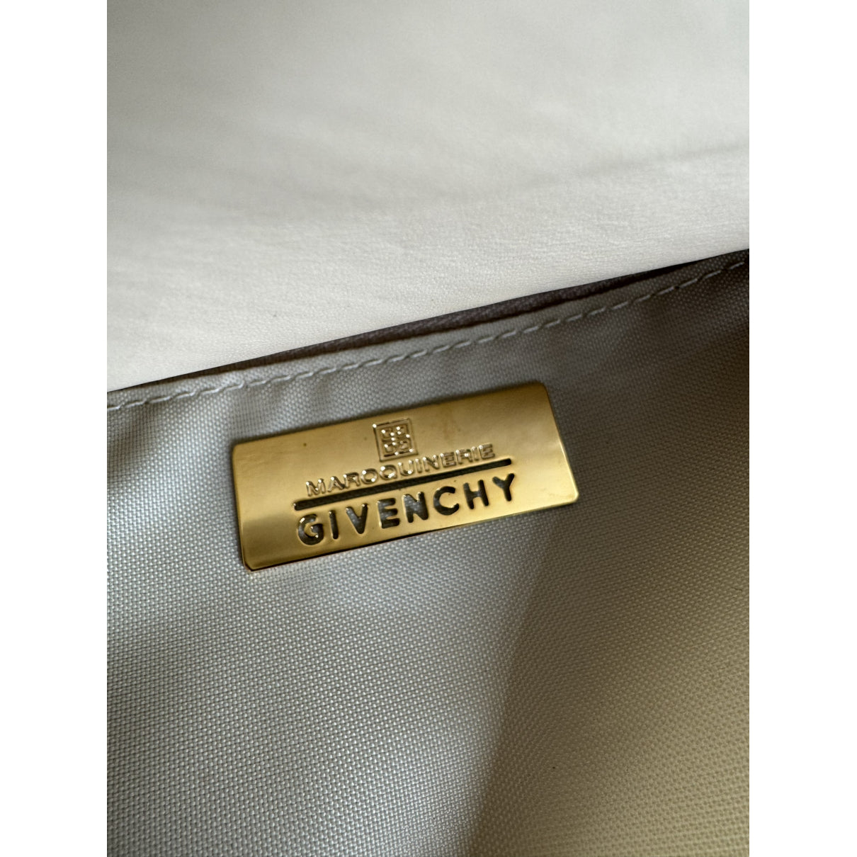 Givenchy Whip Beige Leather Handbag image 4