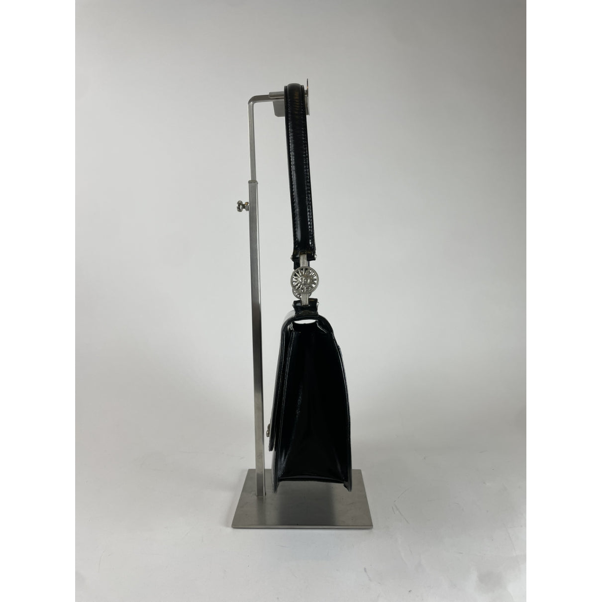 Versace Black Patent Leather Handbag image 4