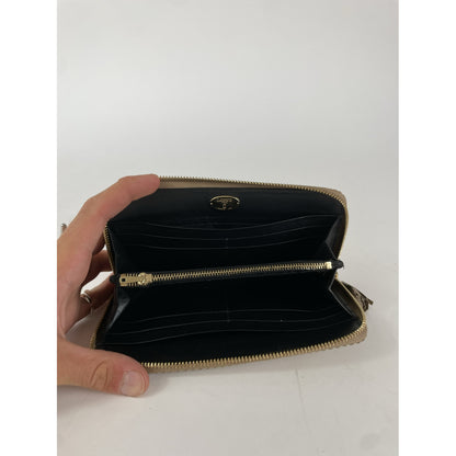 Loewe Puzzle Gold Leather Wallet image 3