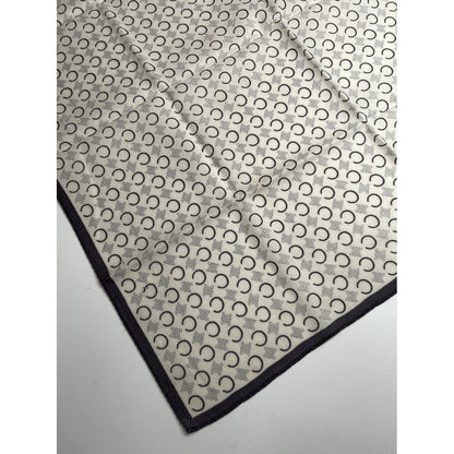 Celine Black Silk Scarf image 5