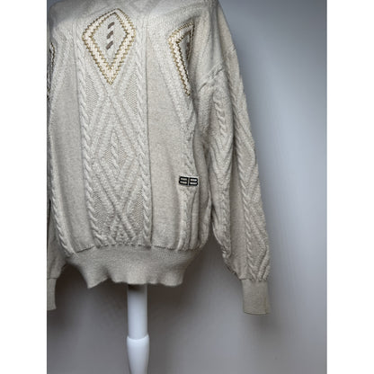 Balenciaga Beige Wool Knitwear image 2