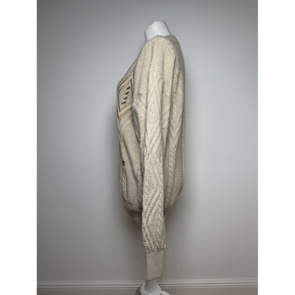 Balenciaga Beige Wool Knitwear image 3