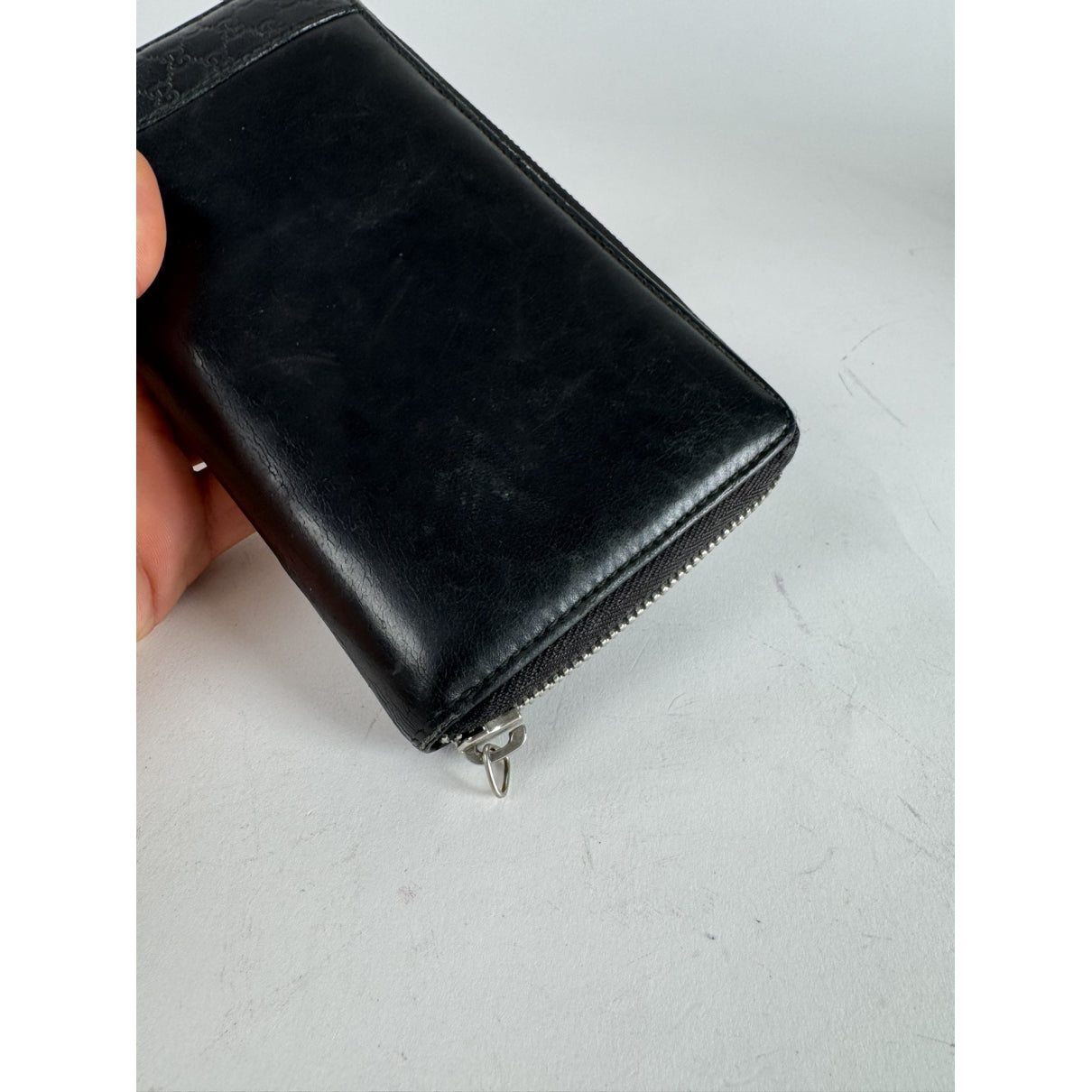 Gucci Continental Black Leather Wallet image 5