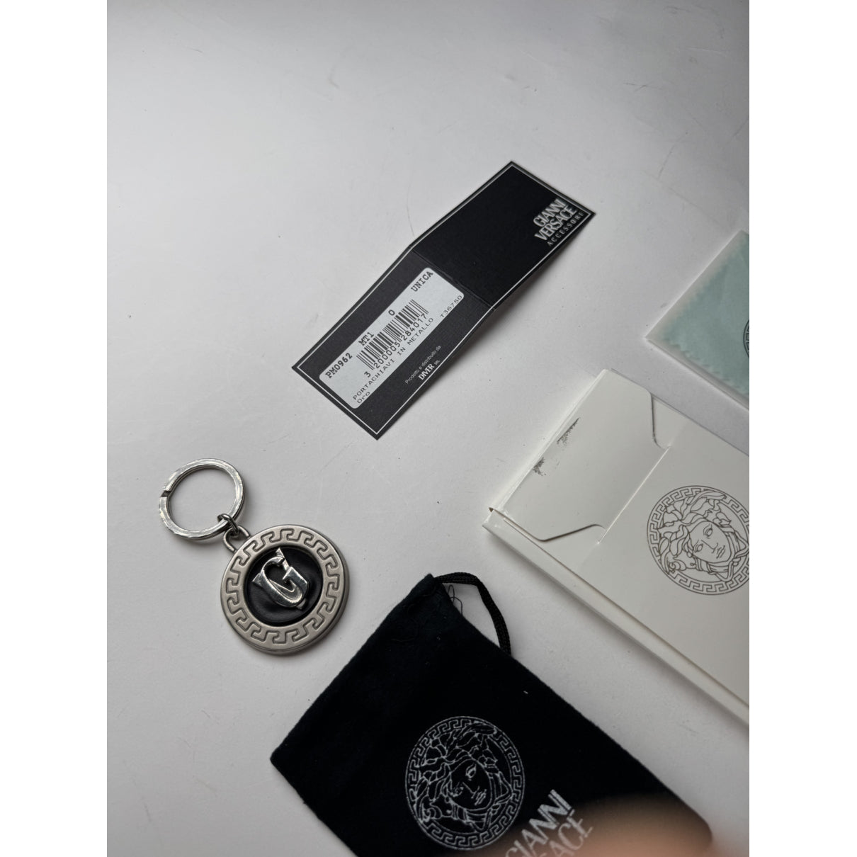 Gianni Versace Silver Steel Pendant image 3