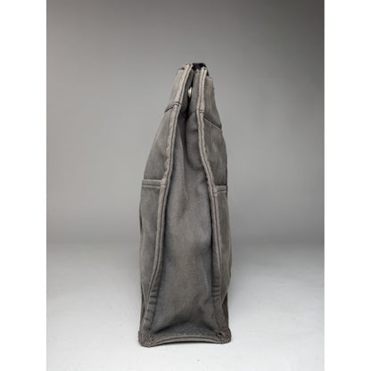 Hermès Grey Cotton Handbag image 4