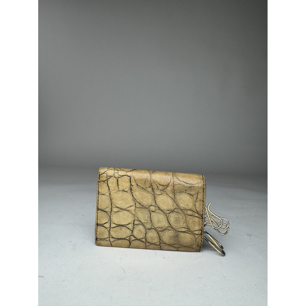 Miu Miu Beige Leather Purse image 2