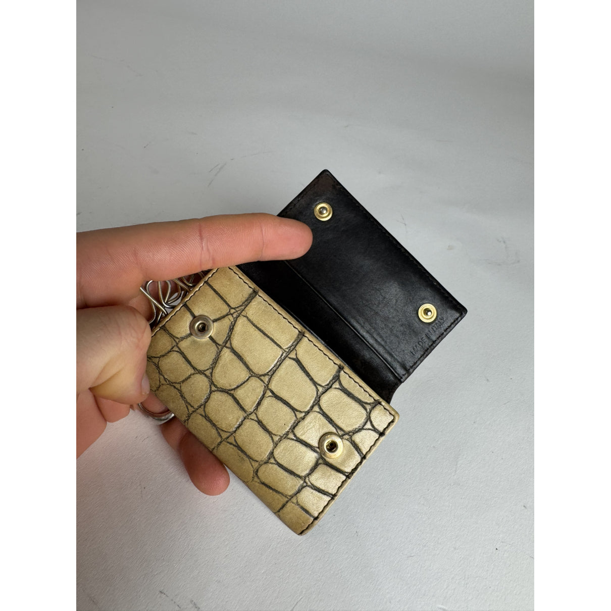 Miu Miu Beige Leather Purse image 4