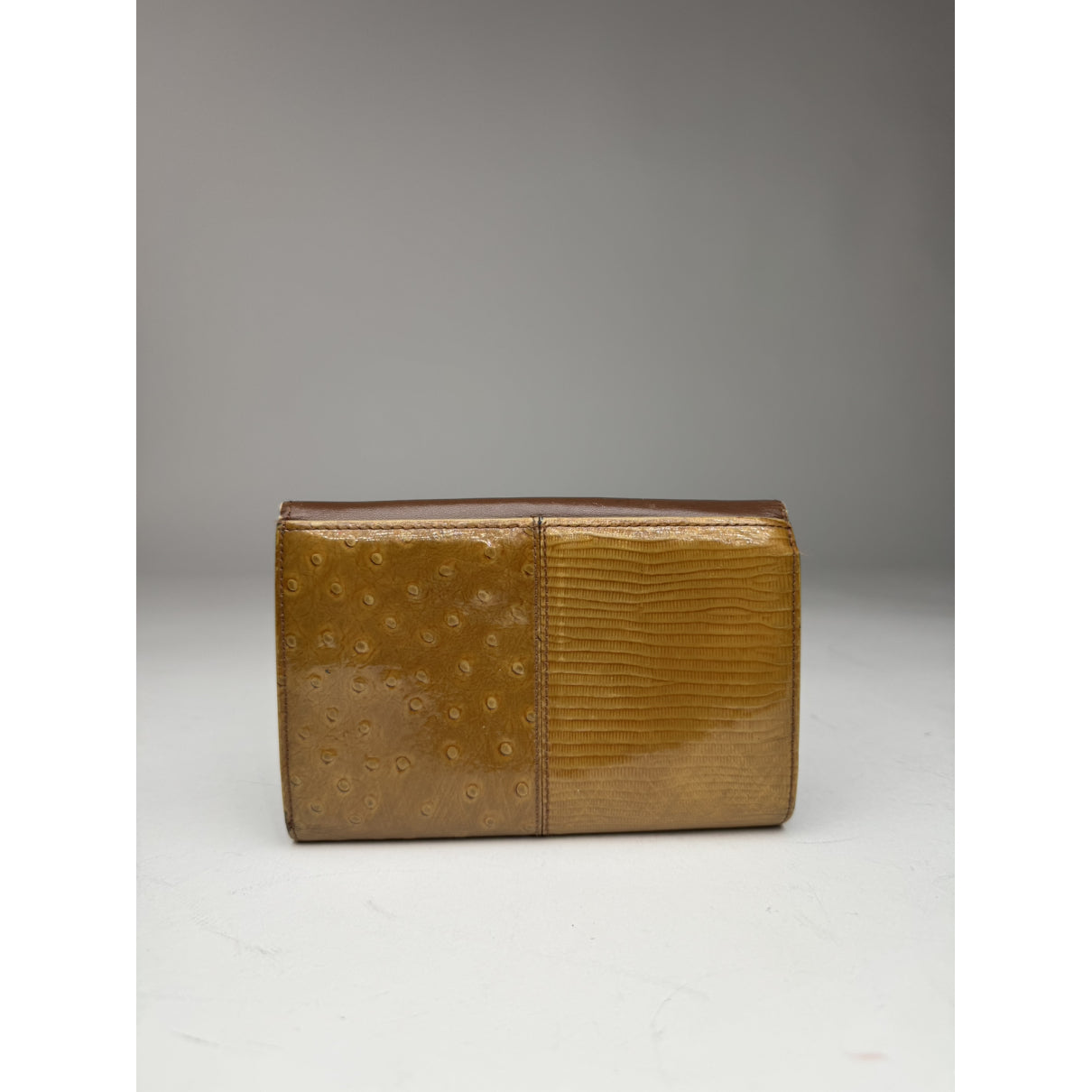 Givenchy GV3 Brown Patent Leather Wallet image 3