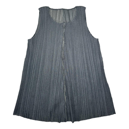 Pleats Please Anthracite Polyester Top image 1