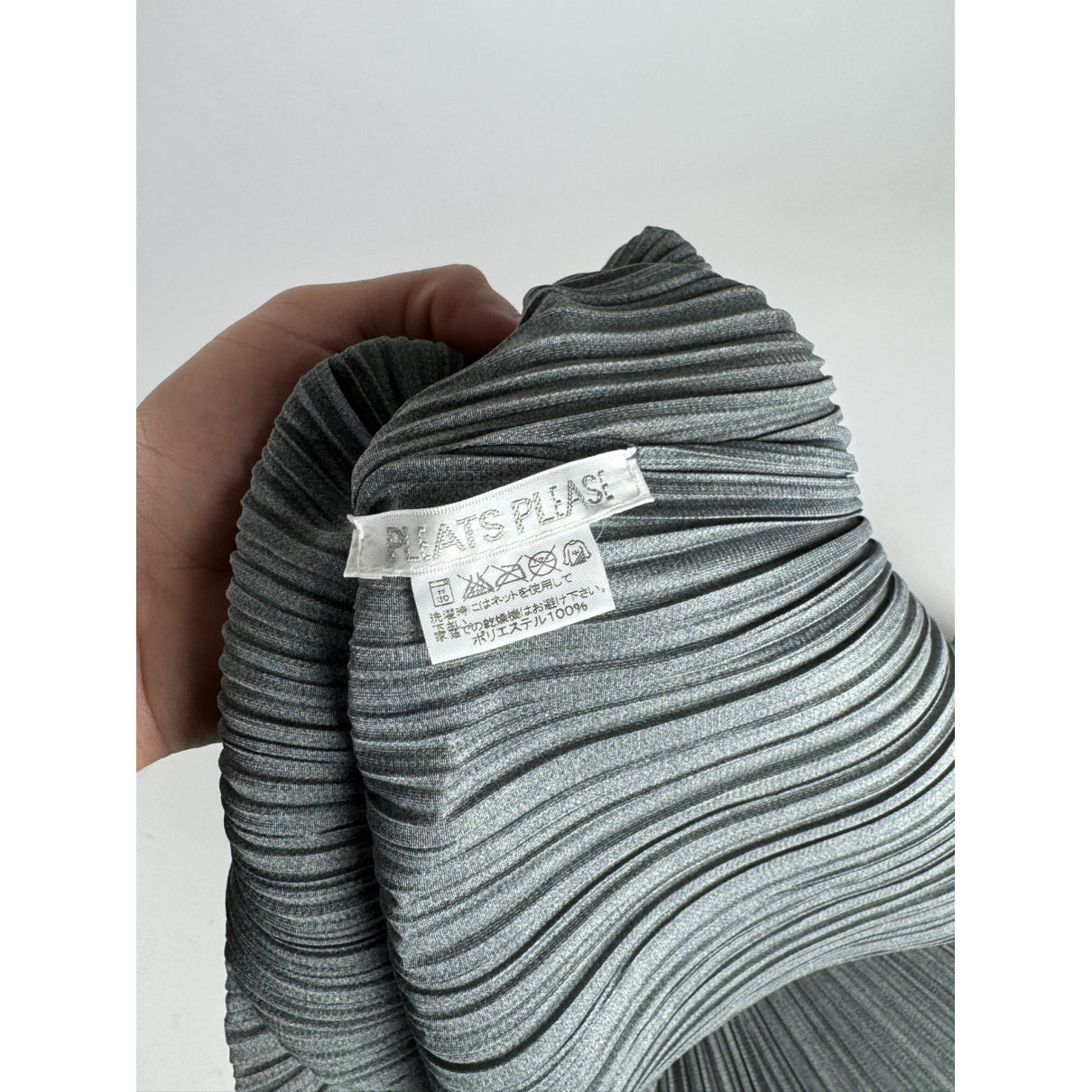 Pleats Please Anthracite Polyester Top image 5