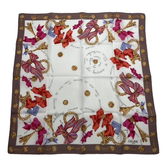 Celine Multicolour Silk Scarf image 1