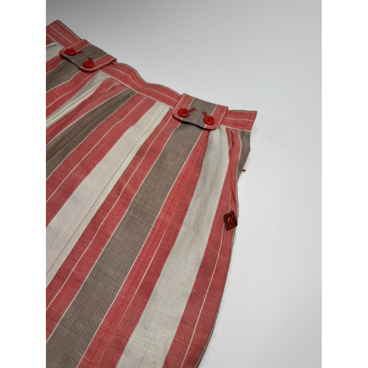 Dior Orange Wool Skirt image 2