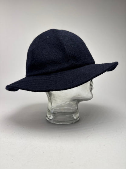 Vintage Pleats Please Wool Hat Marine