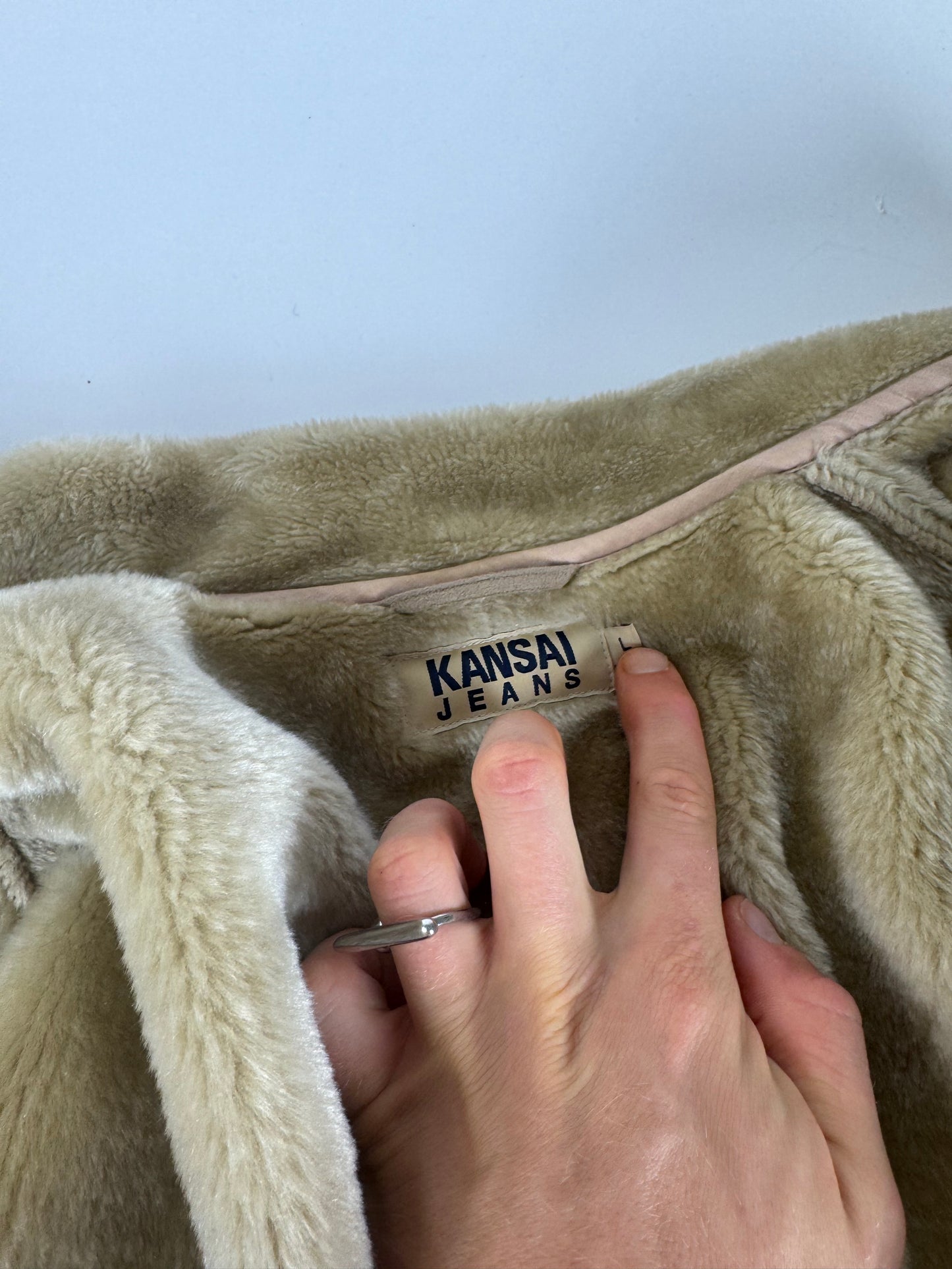 Vintage Kansai Yamamoto Unisex Parka Beige M/L