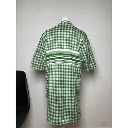 Dior Homme Green Cotton Polo Shirt image 4