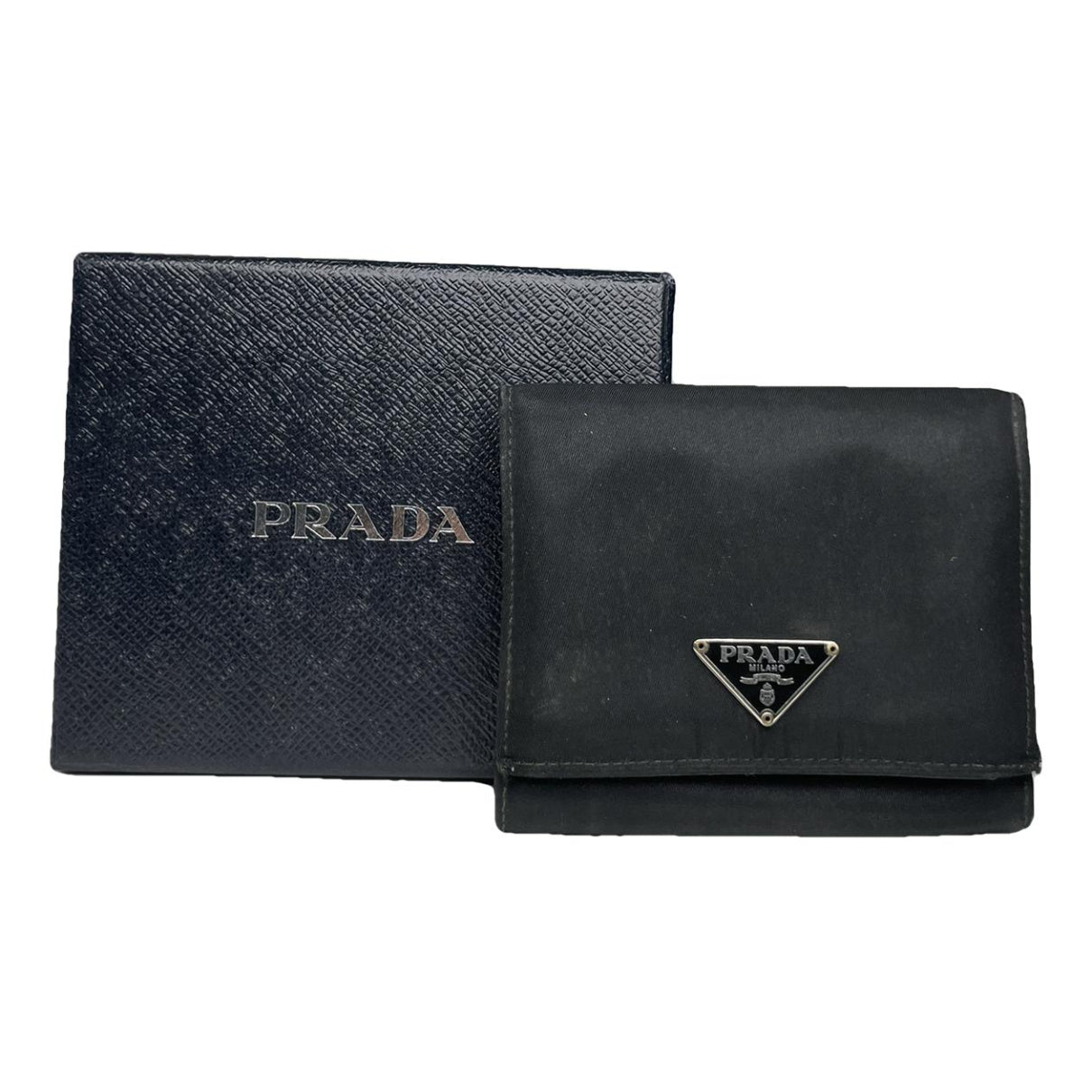 Prada Black Leather Wallet image 1