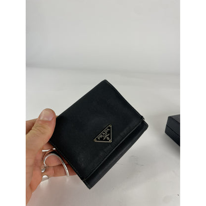 Prada Black Leather Wallet image 3