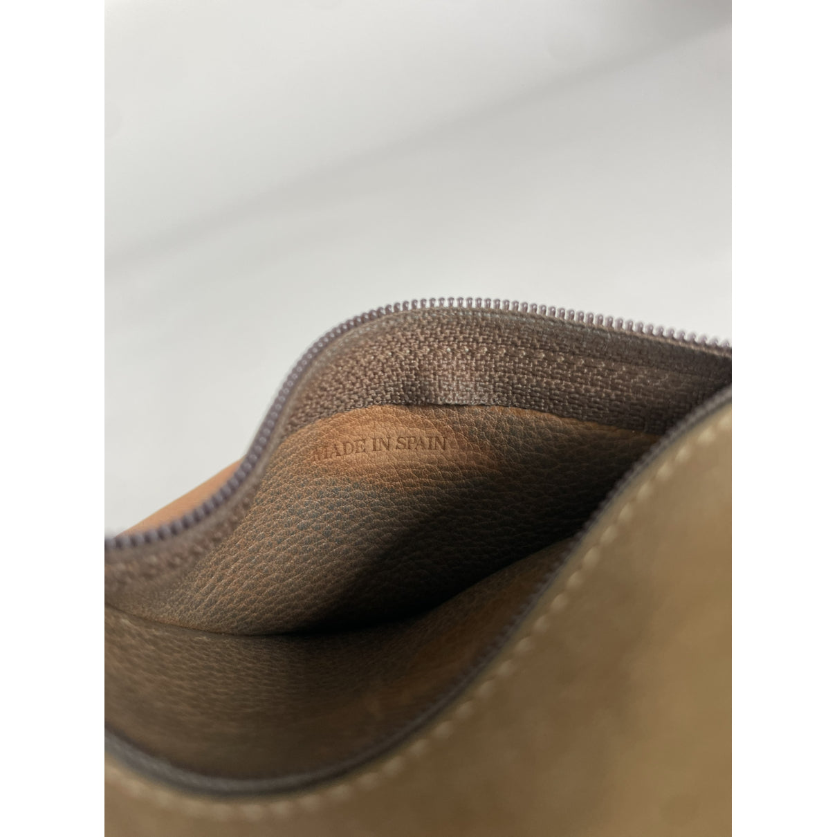 Loewe Puzzle Brown Leather Purse image 4