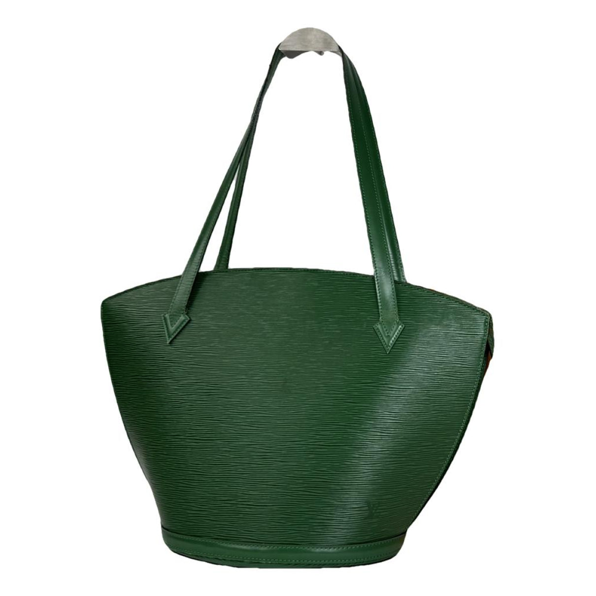 Louis Vuitton Saint Jacques Green Leather Handbag image 1